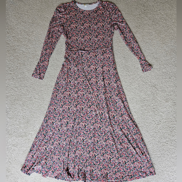 Skirt Detail Dress in Multi Petal Toile - Picture 7 of 8